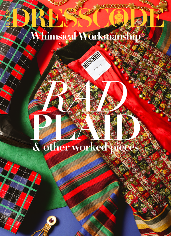 DressCode Rad Plaid & Other Worked Pieces: Whimsical Workmanship. Colorful jacket & plaid Boots