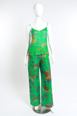 Vintage Botanical Polka Dot Three Piece Set on mannequin @RECESS LA