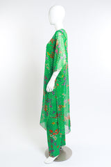 Vintage Botanical Polka Dot Three Piece Set side on mannequin @RECESS LA