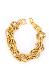 Vintage Givenchy Double Rope Chainlink Bracelet full view @Recessla