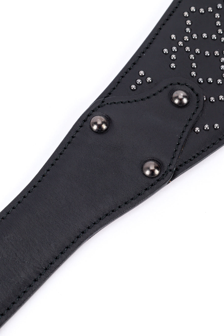 Studded Corset Belt by Alaïa stud details @RECESS LA