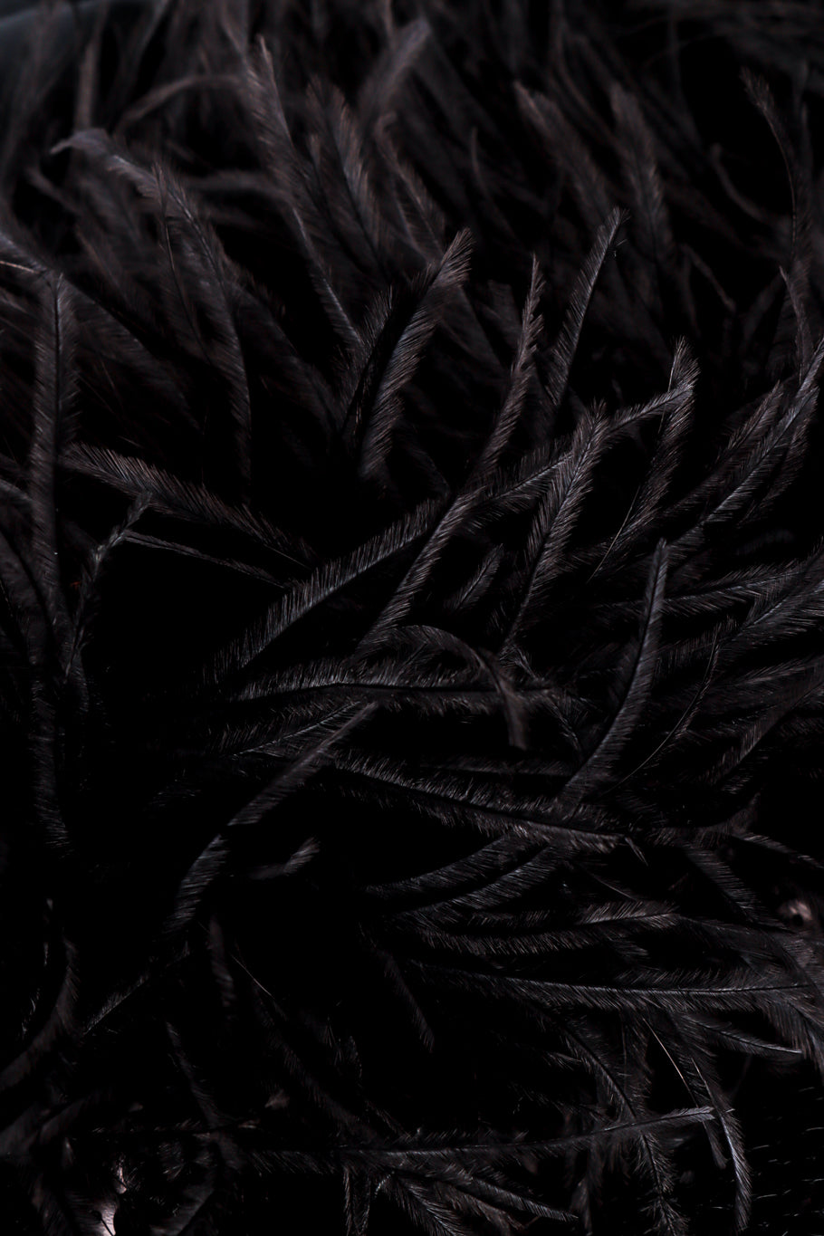 Ostrich Sequin Ballgown by Alexandre Vauhtier feather detail @RECESS LA