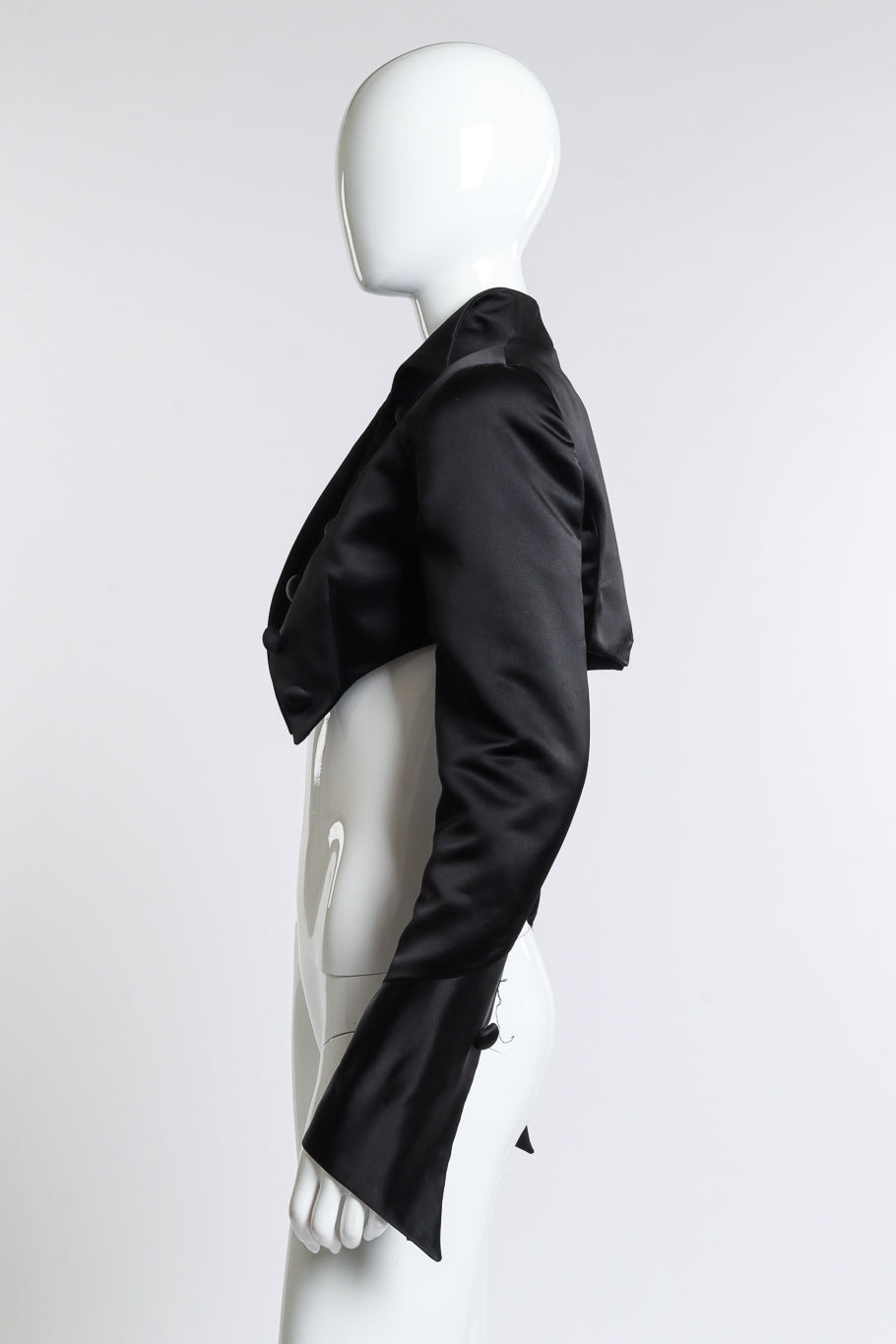 Vintage Antonio Garcia Pointed Bolero Jacket side on mannequin @recess la