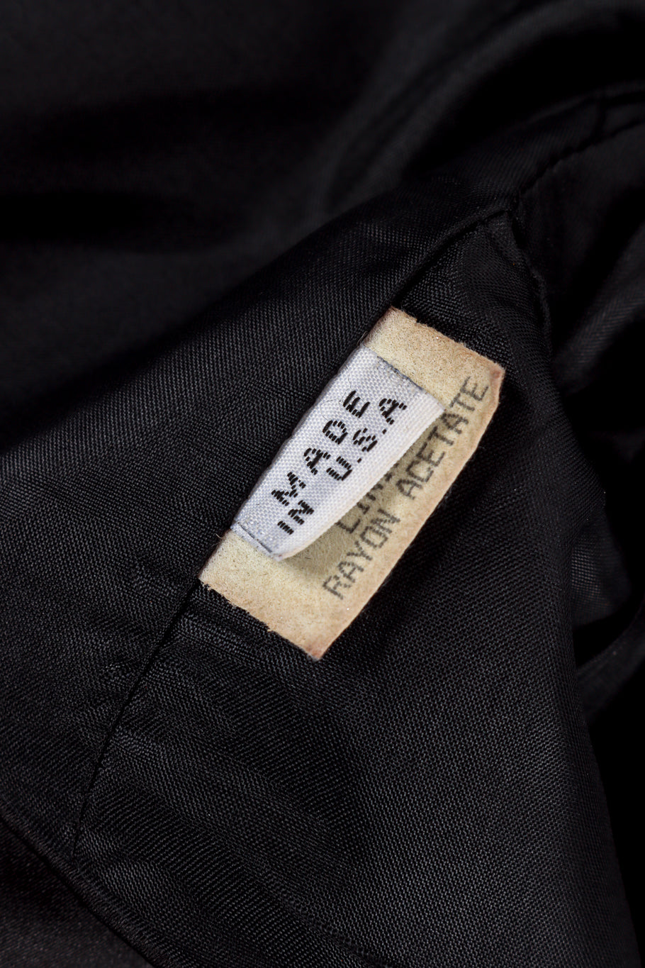 Vintage Antonio Garcia Pointed Bolero Jacket origin label @recess la