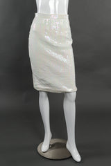 Jacket and skirt set by Julie Duroche on mannequin skirt only front  @recessla