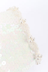 Jacket and skirt set by Julie Duroche beading close @recessla