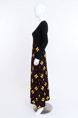 Flight of the Butterflies Knit Maxi Dress side @RECESS LA