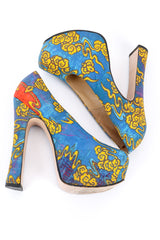 2013 F/W Tea Garden Canvas Court Shoe top view of sides @recessla