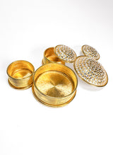 Vintage Napier Rhinestone Mickey Head Box open @recess la