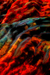 Carter Smith Shibori Velvet Burnout Maxi Dress fabric @RECESS LA
