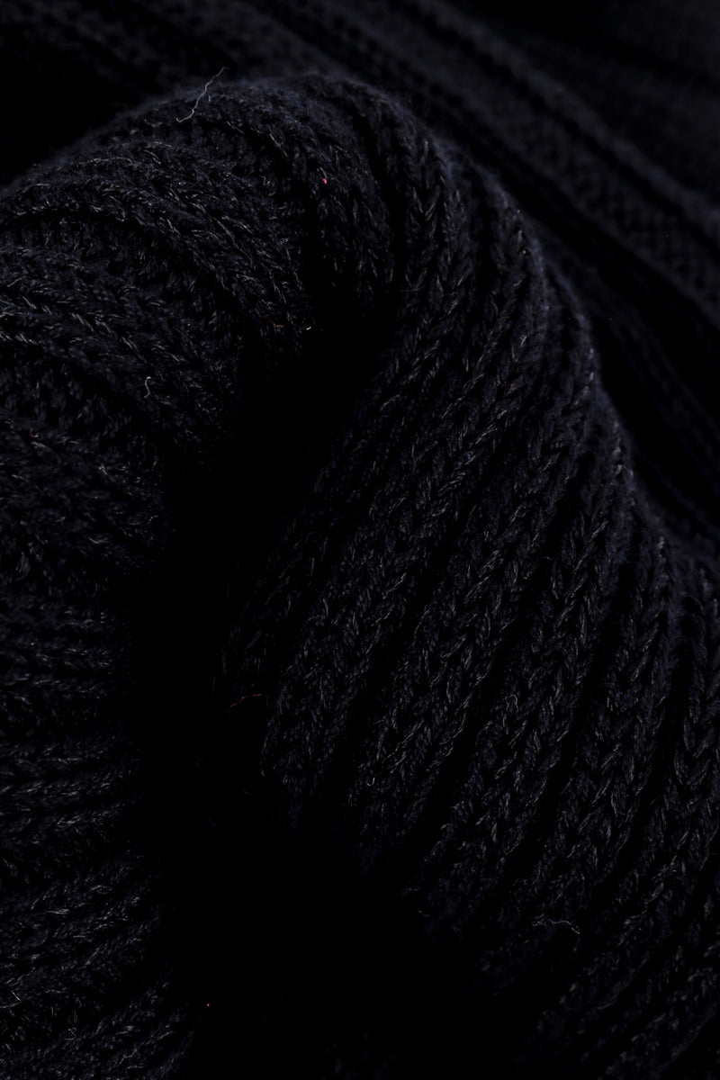 Celine Ribbed Knit Sweater Dress fabric closeup @recessla