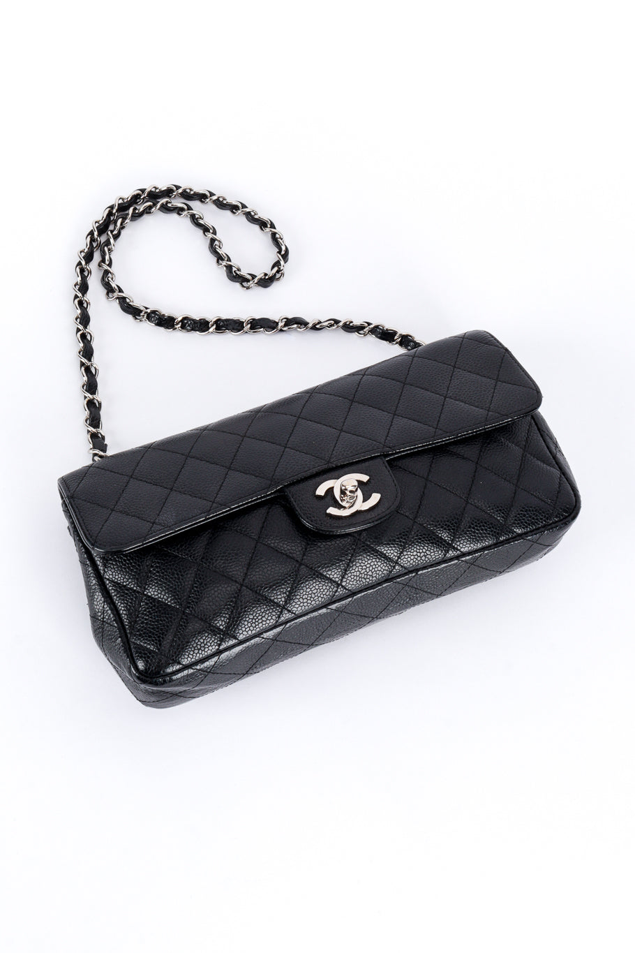 Chanel Classique Diamond Quilted Bag front @RECESS LA