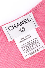 Cardigan and tank top set by Chanel tank label @recessla