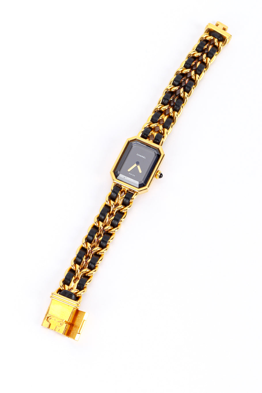 Premier Chain Bracelet Watch by Chanel front flat lay @RECESS LA