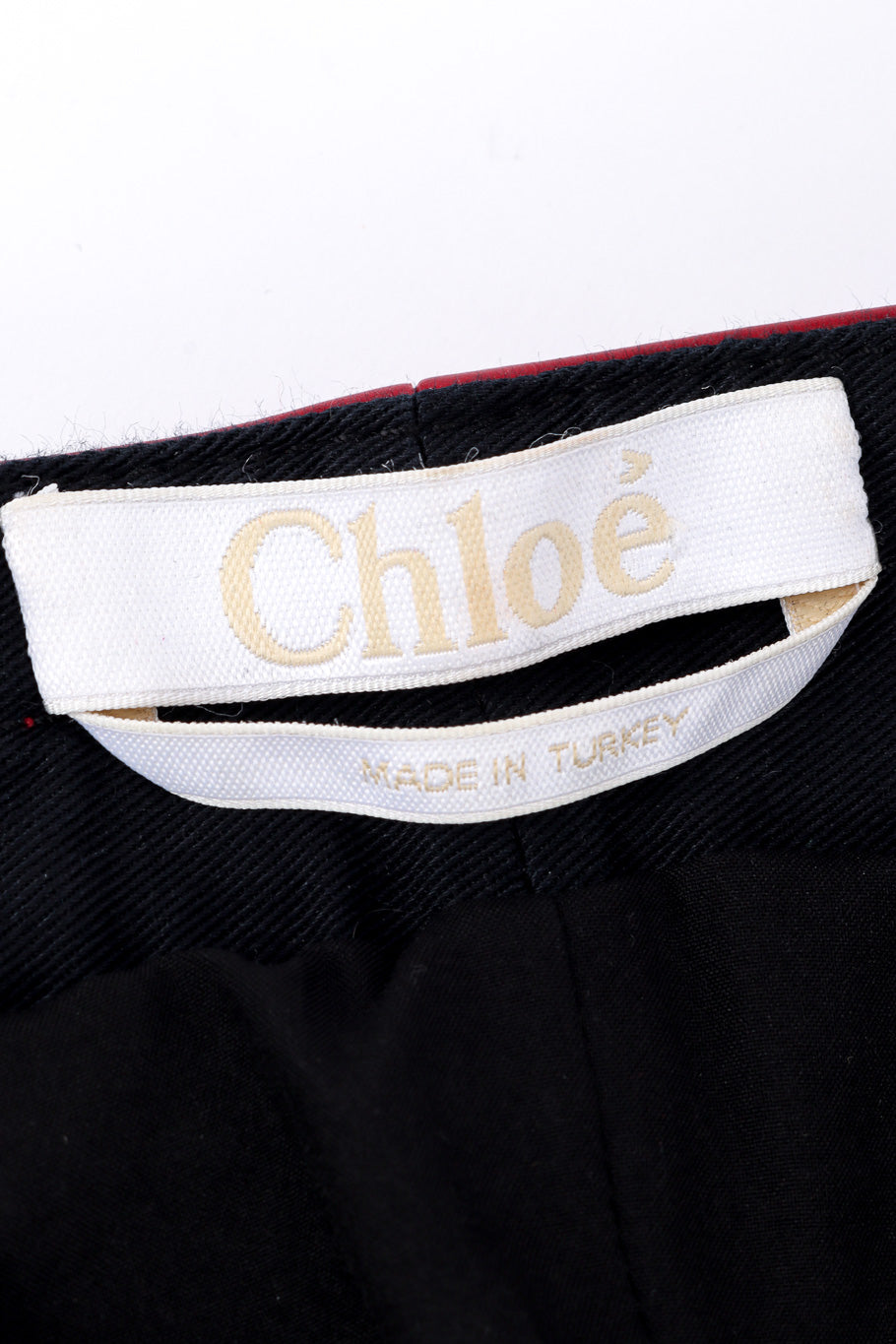 2016 F/W Leather Moto Pant by Chloe label @recessla