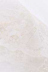 Vintage Caroline Ingham-Rhodes Beaded Floral Lace Blouse stain detail @recess la