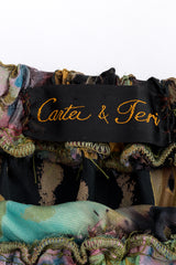 Carter Smith & Teri Shibori Silk Burnout Midi Skirt label @RECESS LA