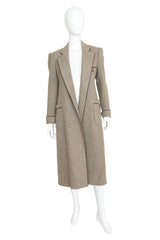 wool swing coat by Ralph Lauren on mannequin open @ Recess LA