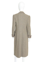 wool swing coat by Ralph Lauren on mannequin back @ Recess LA