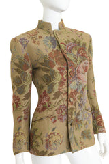 Floral Tapestry Jacket by Ralph Lauren on mannequin close @ Recess LA