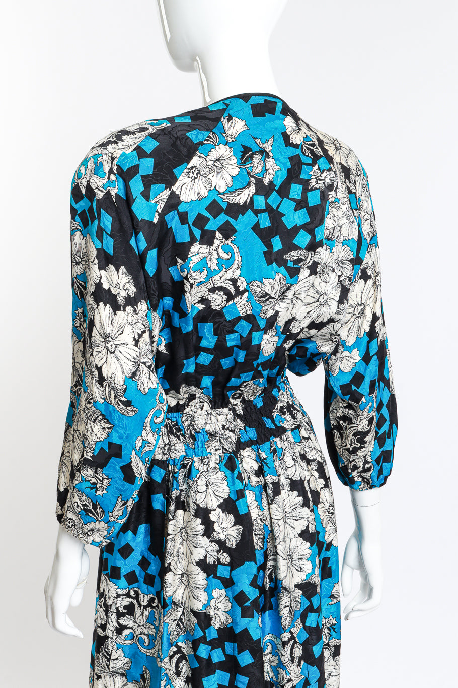 Abstract Tassel Filigree Dress by Diane Freis back mannequin @RECESS LA