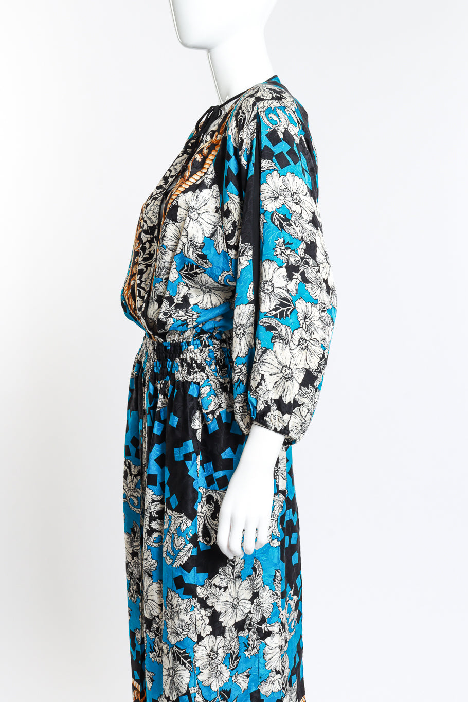 Abstract Tassel Filigree Dress by Diane Freis side mannequin @RECESS LA
