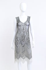 Metallic Bead & Sequin Flapper Dress on mannequin @RECESS LA