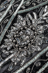 Metallic Bead & Sequin Flapper Dress detail @RECESS LA