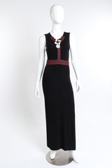 Mother of Pearl Harness Dress by Gianfranco Ferre front mannequin @RECESS LA.