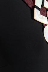 Mother of Pearl Harness Dress by by Gianfranco Ferre damage detail @RECESS LA.