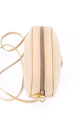 Vintage Gucci Leather Circle Bag top zipper @recessla