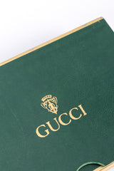 Vintage Gucci Yellow and Grey 2 Deck Playing Card Set signature stamp @recessla
