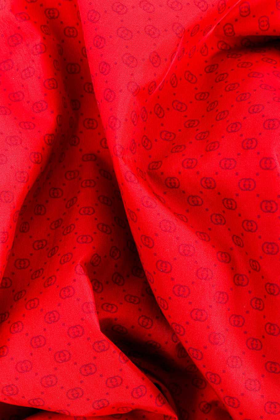 Gucci Sequin Dragon Windbreaker fabric closeup @recess la