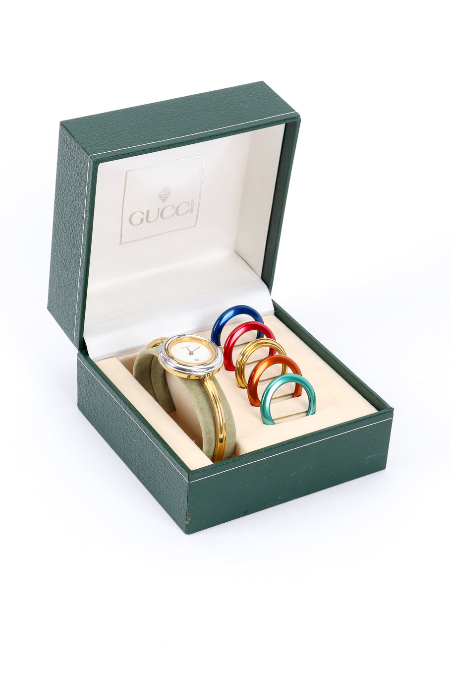 6 Bezel Bracelet Watch Boxed Set by Gucci @recessla