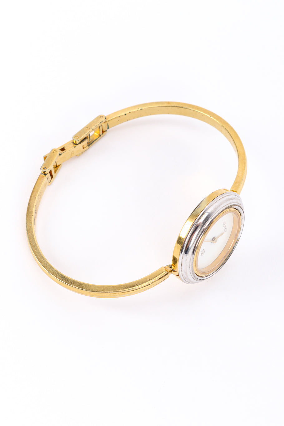6 Bezel Bracelet Watch Boxed Set by Gucci on side @recessla