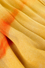 Caftan poncho dress by Gottex sunset color close @recessla