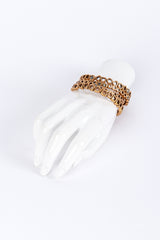 Vintage Oscar de la Renta Geo Rhinestone Stacking Bangles worn @RECESS LA