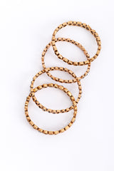 Vintage Oscar de la Renta Geo Rhinestone Stacking Bangles flat @RECESS LA