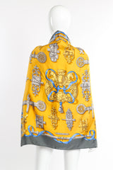 Hermés Ferronnerie Twill Scarf on mannequin