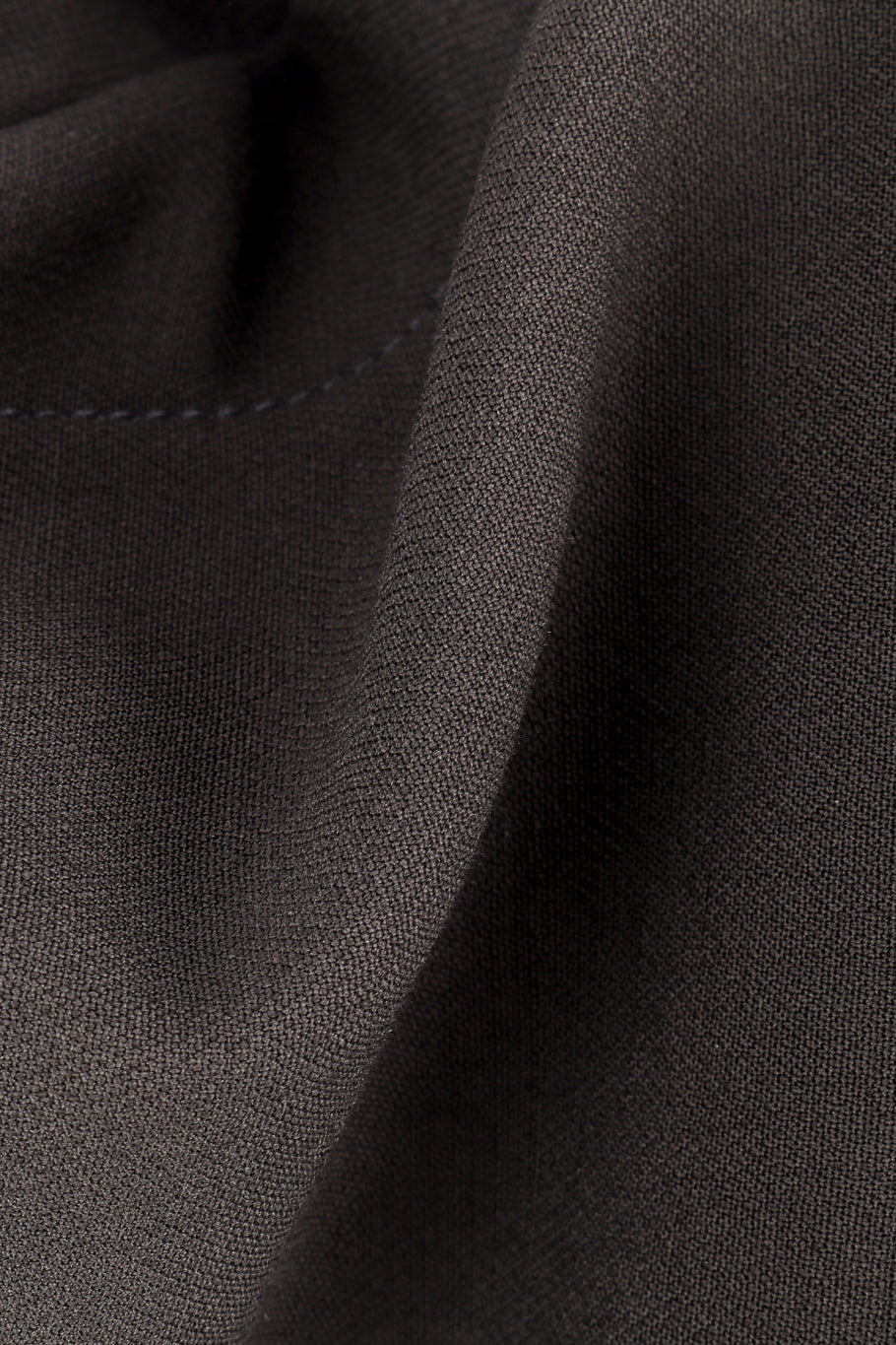 Vintage Hermés Wool Trench Coat fabric closeup @recess la
