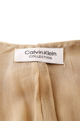 sequin sheer overlay jacket by Calvin Klein label @ Recess LA