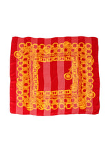 Striped Chain Link Print Scarf by Celine @ Recess LA