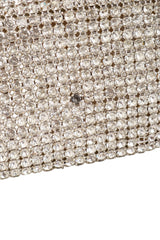 Crystal Mesh Evening Bag missing stone @ Recess LA