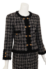 Knot Closure Bouclé Set by Chanel on mannequin close @ Recess LA