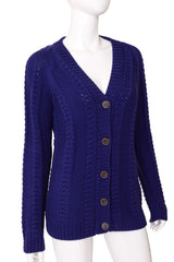 knit cardigan by Hermés on mannequin close @ Recess LA