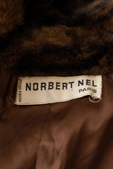 Tiger stripe coat by Norbert Nel label @ Recess LA
