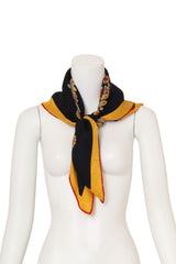 Ornate Jeweled Bow Print Scarf by Cartier on mannequin @ Recess LA