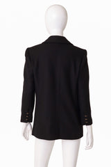 Ring detail blazer by Valentino on mannequin back @ Recess LA