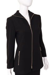 jacket and skirt suit by Mondi on mannequin close @ Recess LA