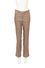 Vintage Fendi Zucca Monogram Slim Trouser on mannequin @ Recess LA